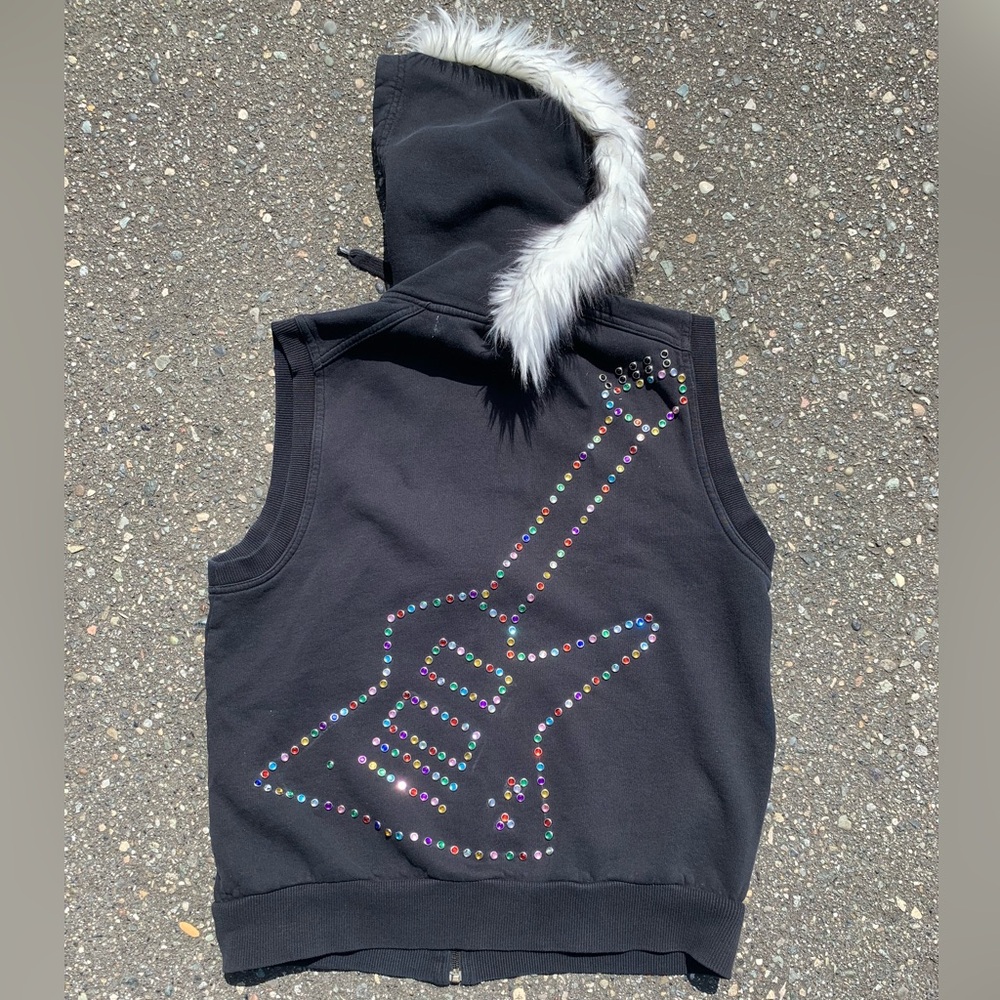 NovocentoNovantanove "RocknRoll" hooded vest